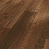 Classic 1050, walnut wood texture 1 wide plank, 1555283, 1285x194x8 mm - Sortiment |  Solídne parkety