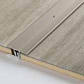 Transition profile in aluminium for vinyl and laminate flooring Stainless steel, floor coverings 7–15 mm, stainless steel, 1740058, 1000x34x0 mm - Sortiment |  Solídne parkety